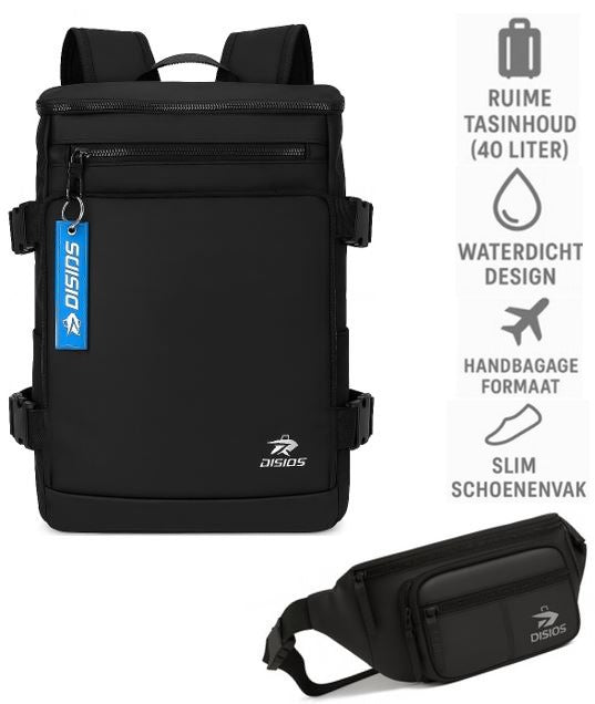 DIS10S Travelbag + Waistbag - Blue