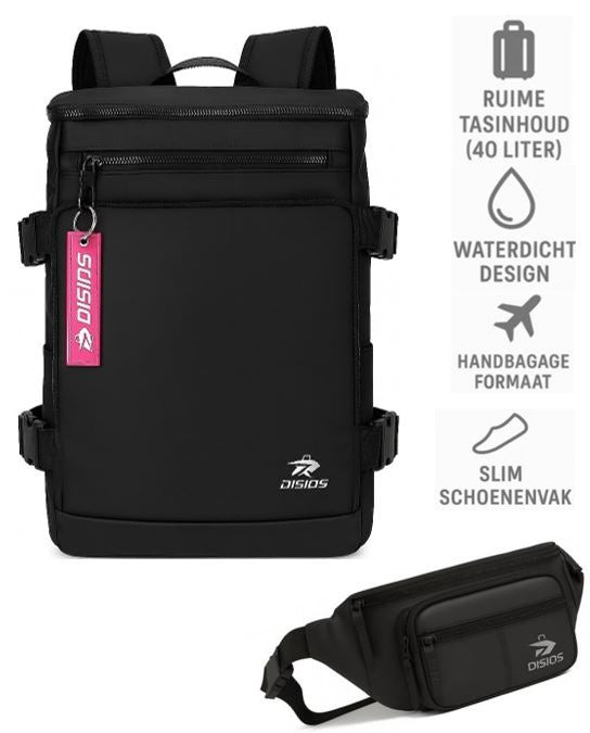 DIS10S Travelbag + Waistbag - Pink